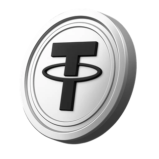 Moneda Tether USDT în panoul de detalii al contului